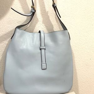 Light Blue Colab Crossbody Bag